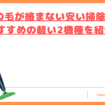 髪の毛が絡まない安い掃除機トップ