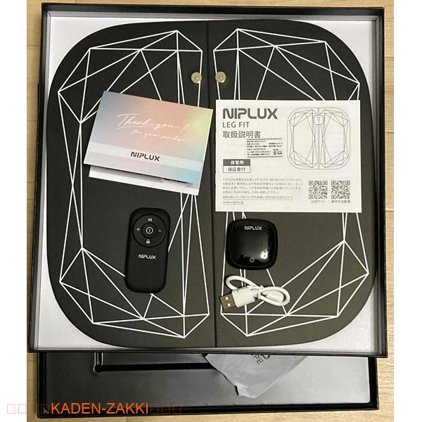 NIPLUXのLEG FITの製品一式